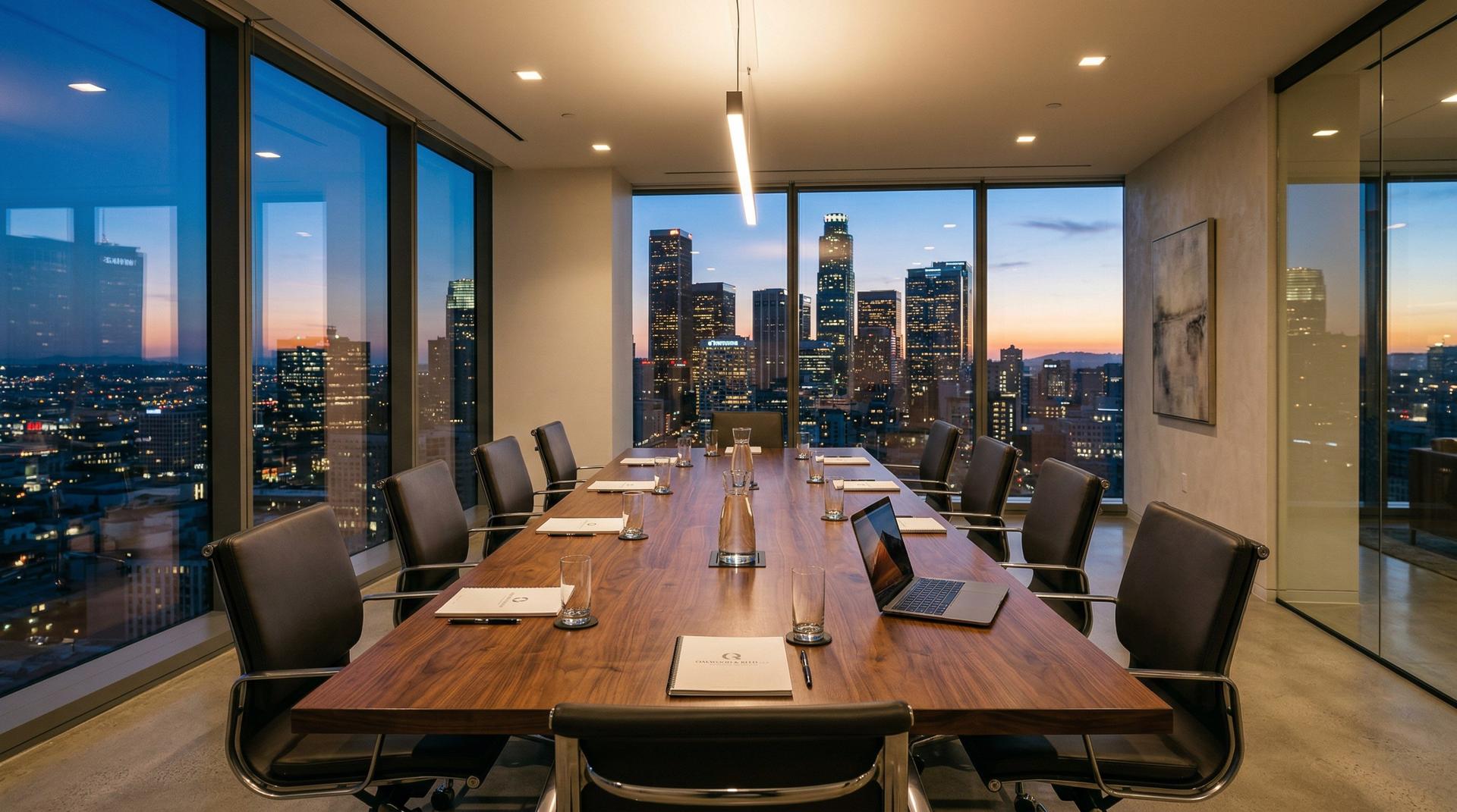 The Berhe Law Firm conference room
